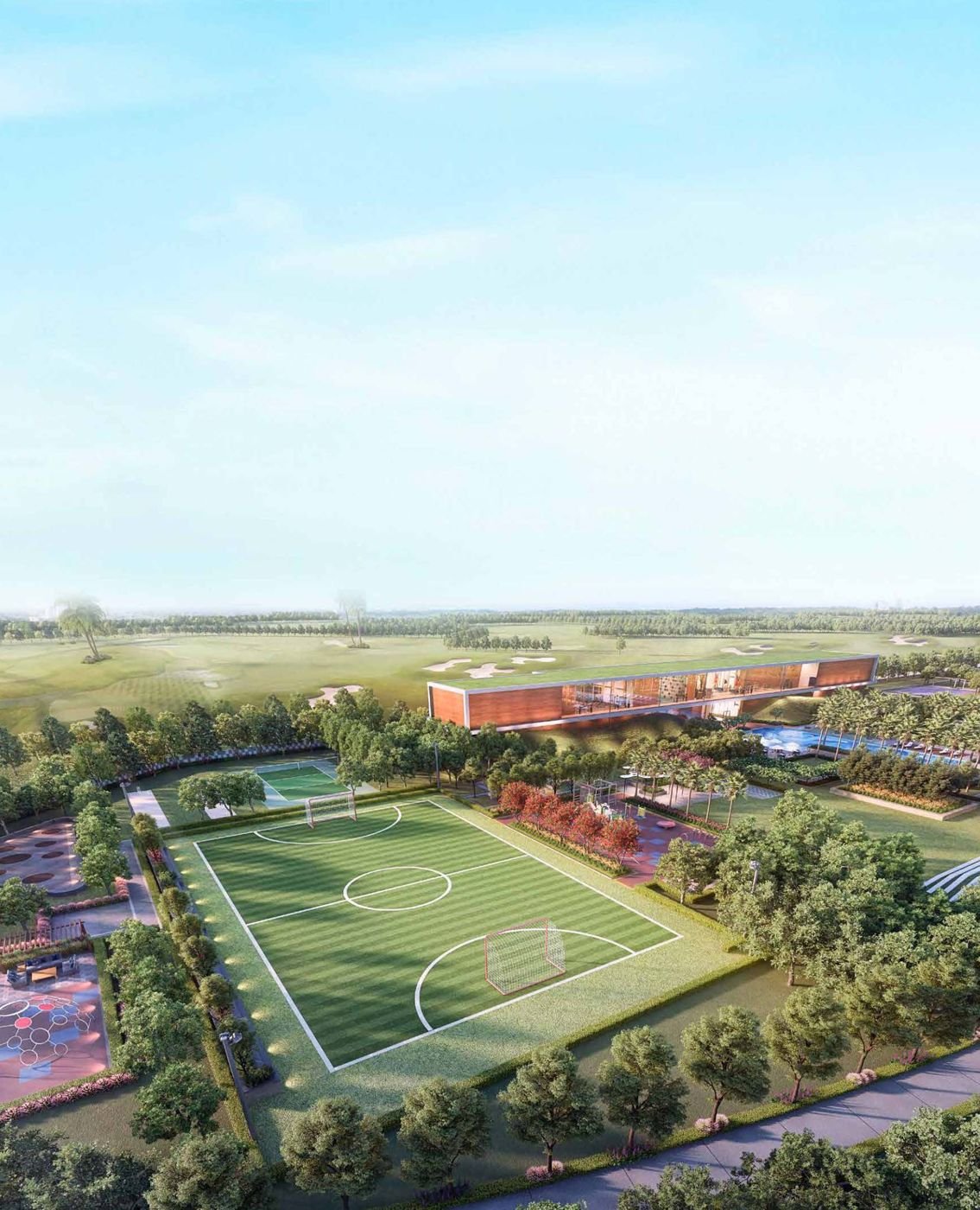 Sports Amenities at Prateek Canary
